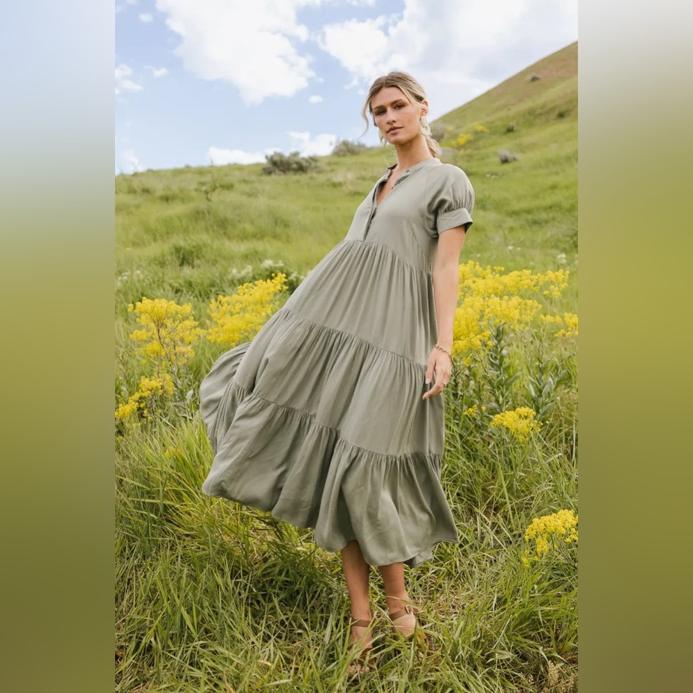 BNWT — Bohme Amanda Tiered Dress — Size MD - Picture 3 of 7